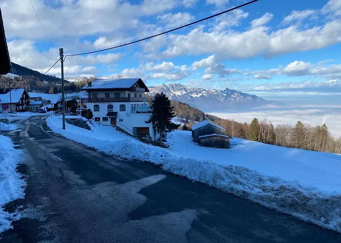 Aparthotel-almgasthaus Gemsli - A Bisal Oesterreich Ueberm Schweizer Rheintal Appart hôtel *